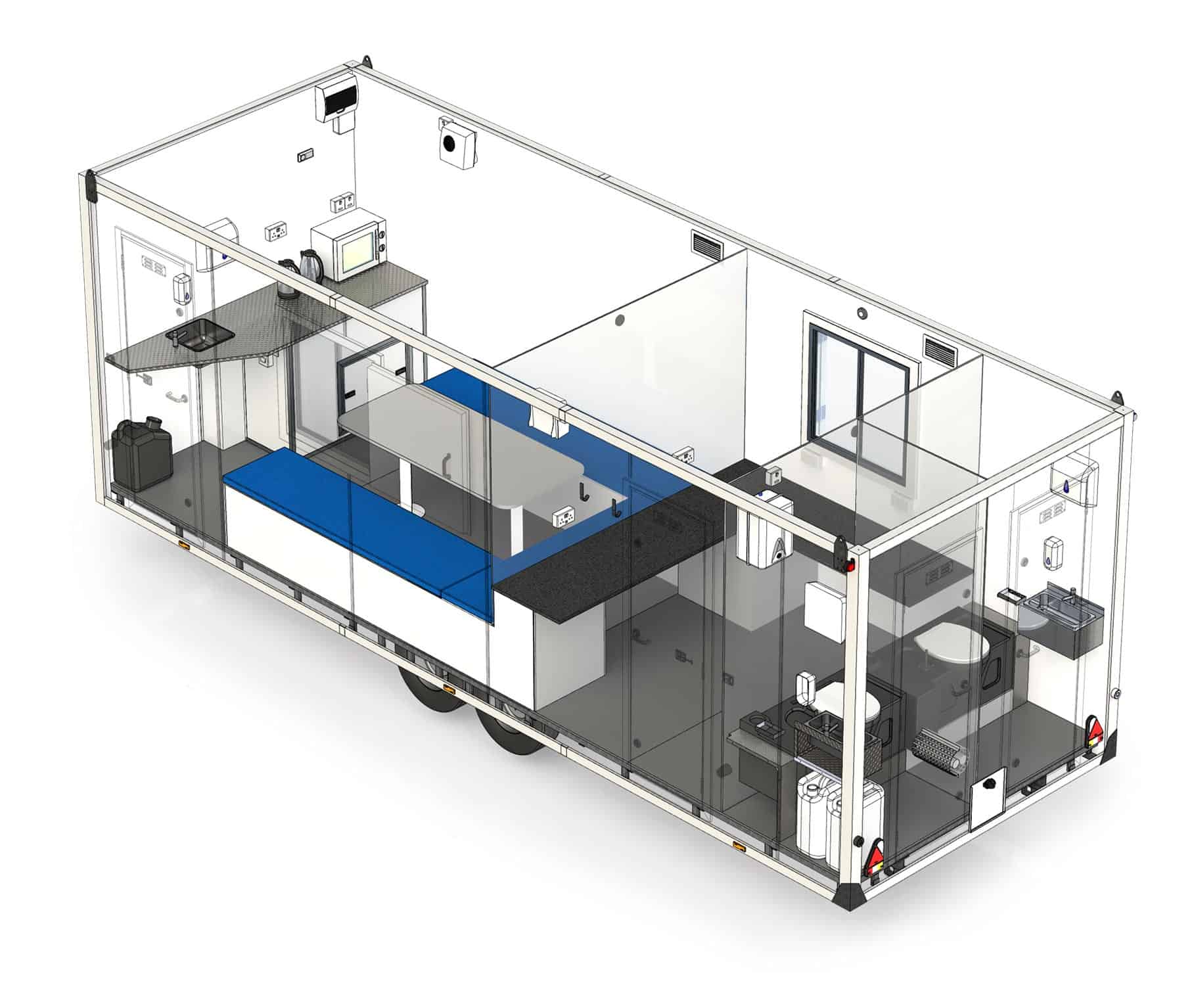 16 Person Welfare Unit Hire | Welfare 4 Hire