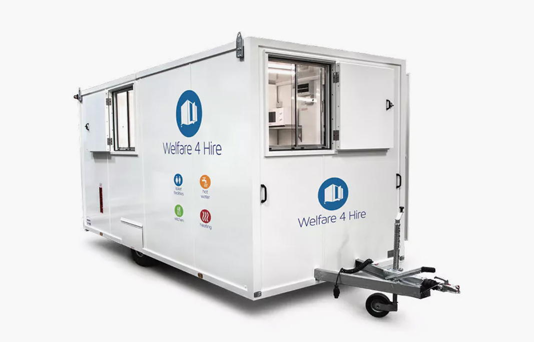 10 Person welfare unit hire