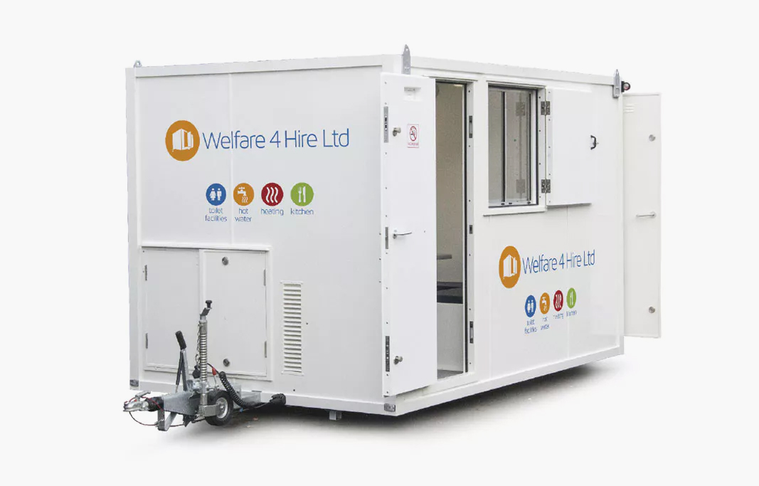 6 person welfare unit hire