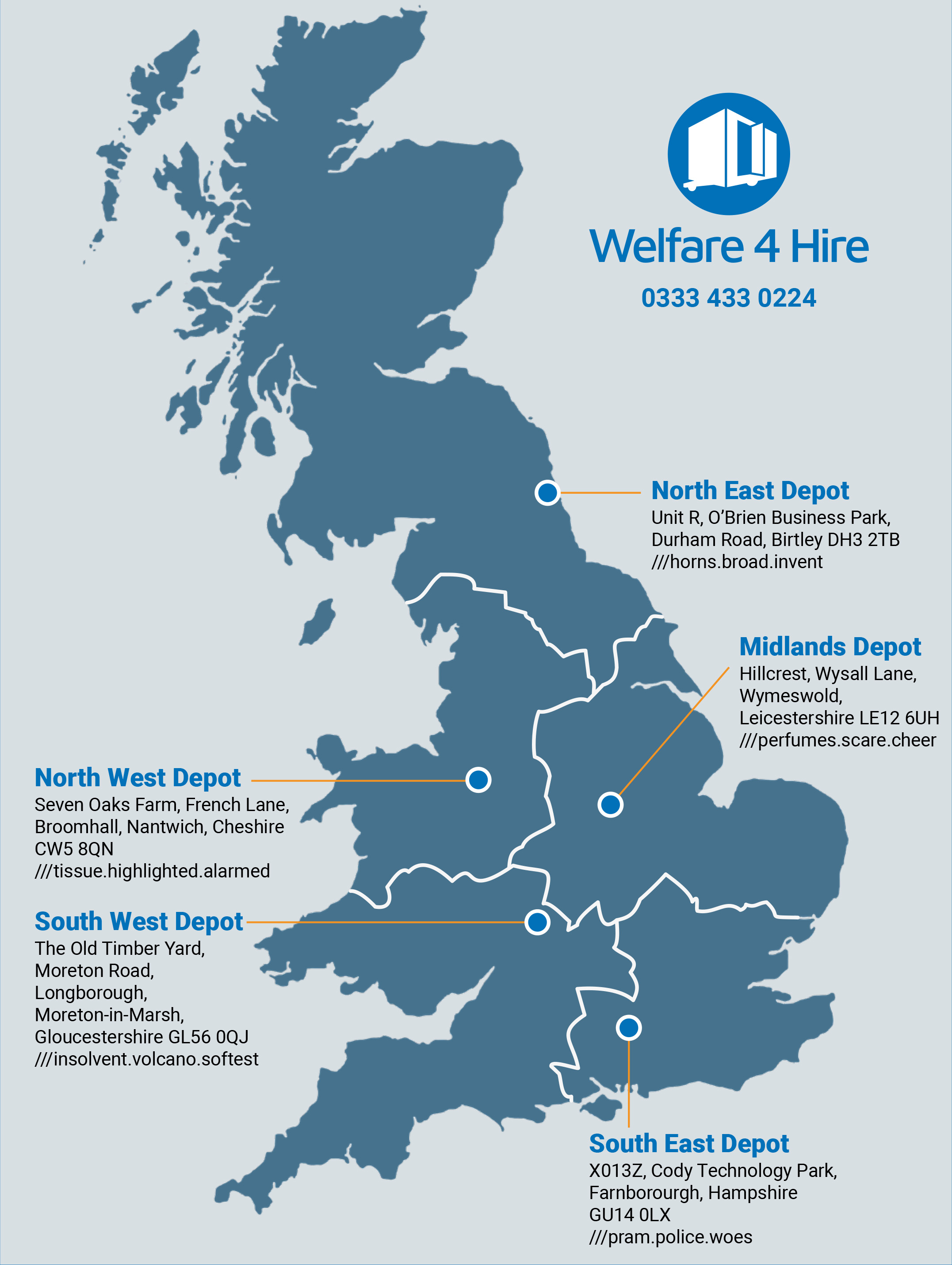 National Mobile Welfare Unit Hire